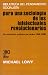 Book PARA UNA SOCIOLOGIA DE LOS INTELECTUALES REVOLICIONARIOS