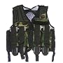Premium Black/Camo Paintball Tactical Vest - Regular