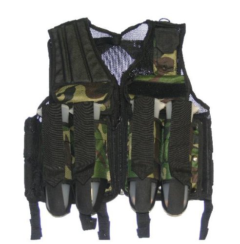 Premium Black/Camo Paintball Airsoft Tactical 