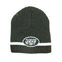 New York Jets Ribbed Knit Beanie - Officially Licensed NFL (National Football League) Apparel