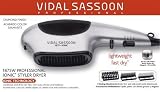 Vidal Sassoon VS783 1875-Watt Professional Anti-Static Ion Dryer and Styler