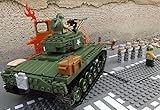Modbrix 2457 - ★ US ARMY M24 Chaffee inkl. custom US MARINES Soldaten aus original Lego© Teilen ★ - 3