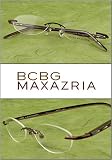 BCBG Max Azria Rimless Prescription Eyeglasses - BG-2190BUR