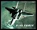 F 15 Eagle Fighter Plane War Black Wood-Mounted Art Poster Print - 16" X 20"
