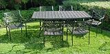 7 PIECE DINING SET #019 VENICE BOAT, OFF WHITE