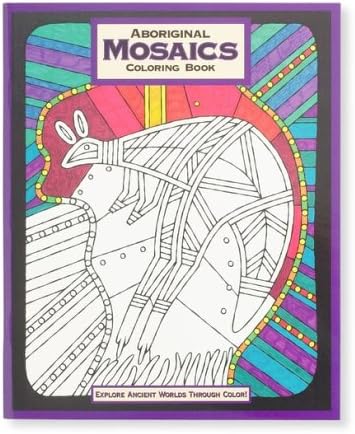 Mind Ware Aboriginal Mosaic Coloring Book