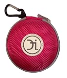 CASEBUDi Pink - Small case for your Earbuds, iPod Shuffle, iPod Nano, iPhone charger, Coins, or small Bluetooth headset