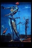 SALVADOR DALI Flaming Giraffe - 24x36 - ART PRINT / POSTER