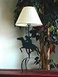 Iron Table Lamp with Cutout Iron Table Lamp with Cutout