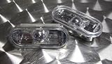 Zoom Produkt-Bild: Klarglas Seitenblinker chrom,Golf 3, Passat, Seat, oval