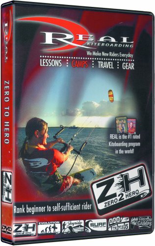 REAL KITEBOARDING Zero To Hero Instructional Dvd