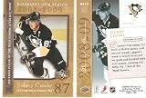 2008-09 NHL Upper Deck Biography of a Season #BS13 Sidney Crosby - Pittsburgh Penguins (Promo Card) (Hockey Cards)