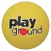 Baden Rubber 5-Inch Playground Ball, Yellow