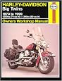 Harley Davidson Big Twins 1970 to 1999 (Haynes Owners Workshop Manual Series)