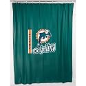Sports Coverage Miami Dolphins Shower Curtain