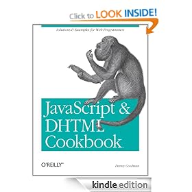 JavaScript & DHTML Cookbook: Solutions and Example for Web Programmers