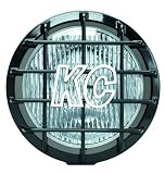 KC HiLiTES 1125 SlimLite Titanium Finish 130-Watt Ice Blue Single Fog Light
