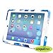 ACEGUARDER Apple Ipad Air Ipad 5 Case Waterproof Rainproof Shockproof Kids Proof Case for Ipad 5 (Gifts Outdoor Carabiner + Whistle + Handwritten Touch Pen) (Aceguarder Brand) (NAVY/WHITE)