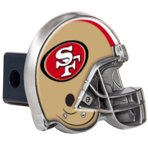 San Francisco 49ers NFL Metal Helmet Trailer Hitch Cover