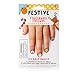 Fingernail Friends Nail Stickers Nail Art for Children, Festive Holiday (50 Stickers)