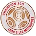 Das Ligue 1 Champions Logo 2011 Original Ligue 1 Champions Logo 2011 zum aufb�geln. Das Logo kann an 
den �rmeln eines LOSC Lille Trikots aufgeb�gelt werden. Farbe: wei�