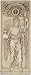 Archangel Michael Standing in Majesty Byzantine Wall Relief, Stone