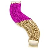 Lee Angel Safina Colorblock Pink and Gold Mult