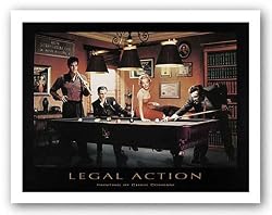 Legal Action by Chris Consani 32"x24" Art Print Poster