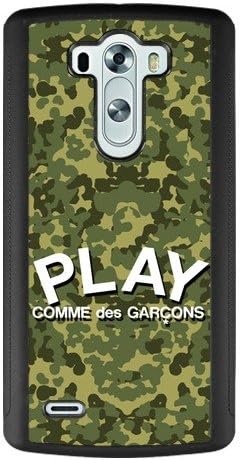 LG G3 Case,Customized Comme des Garcons Brand Black TPU and PC Case cover fit for LG G3,Best Durable Never-fade Case