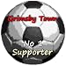 Grimsby Town No 1 Supporter**58mm Round Fridge Magnet**