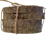 Wooden Drink Coaster Set - Natural Wood Rustic Coasters From Nature - Set of Four Drink Coasters (Natural (No Finish))