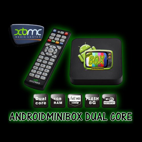 Docooler Android 4.2 Dual Core Smart TV Box XBMC 1.6Ghz 1G DDR3 8GB Full HD 1080P