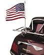 Show Chrome Flag Pole Luggage Mount 52-729 2001-2005 Honda GL1800 Gold Wing, 2007-2010 Honda GL1800 Gold Wing Airbag, 2001-2005 Honda GL1800A Gold Wing ABS, 2006-2008 Honda GL1800HPN Gold Wing Audio/Comfort/Navi, 2006-2008 Honda GL1800HPNA Gold Wing Audio/Comfort/Navi/ABS, 2006-2008 Honda GL1800P Gold Wing Premium Audio