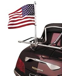 Show Chrome Flag Pole Luggage Mount 52-729