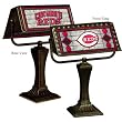 Cincinnati Reds Memory Company Team Art Glass Banker's Lamp MLB Baseball Fan Shop Sports Team Merchandise