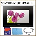 Sony DPF-V1000 10-Inch Digital Photo Frame + Accessory Kit