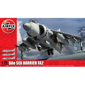 Airfix A04052 BAe Sea Harrier FA2 1:72 Scale Military Aircraft Series 4 Model Kit