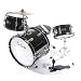 DeRosa Bridgecraft Child/Kid's Drum Set - DRM 316 - BLACK