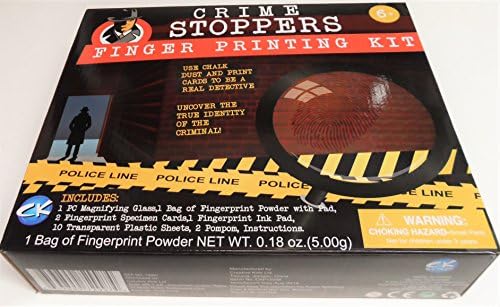 Crime Stoppers Finger Printing Kit