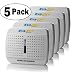 Eva-Dry EDV300 Mini-Dehumidifier - 5 Pack- Dampness protection that's perfect for small places