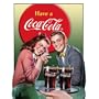 Coca-Cola Soda Fountain Metal Sign
