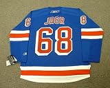 JAROMIR JAGR New York Rangers 2008 REEBOK RBK Premier Home Hockey Jersey, XL