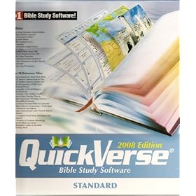 Click here to buy Quick Verse Standard Bible Study Software 2008 Edition by quick verse.