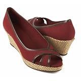 Naturalizer Islander Brick Red wedges