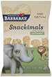 Barbara's Bakery Snackimals Animal Cookies, Oatmeal, 2.125-Ounce Bags (Pack of 18)