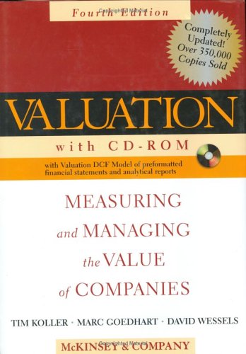 Childrens Toyshop  Books : Valuation: Measuring and Managing the Value of Companies (Wiley Finance)