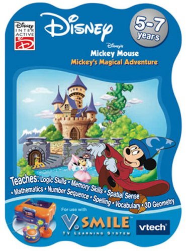 Childrens Toyshop  Toys : VTech V.Smile Learning Game: Disney's Mickey Mouse "Mickey's Magical Adventure"