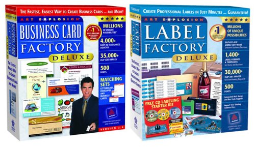 Business Card Factory & Label Factory Bundle