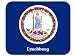 US State Flag - Lynchburg, Virginia (VA) Mouse Pad