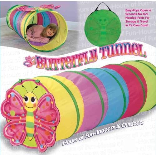 Butterfly Tunnel- Indoor/Outdoor Pop Up Tunnel